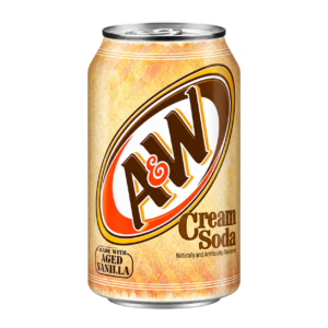 A&W Cream Soda 24x355ml