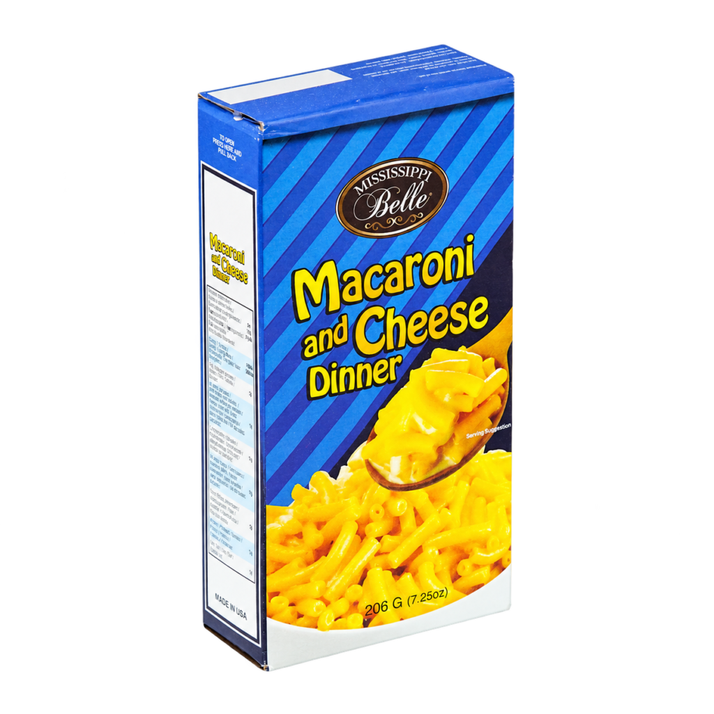 Mississippi Belle Macaroni & Cheese 24×206 g