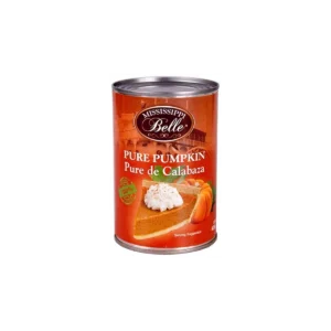 Mississippi Belle Pure Pumpkin Pie Filling 12x425