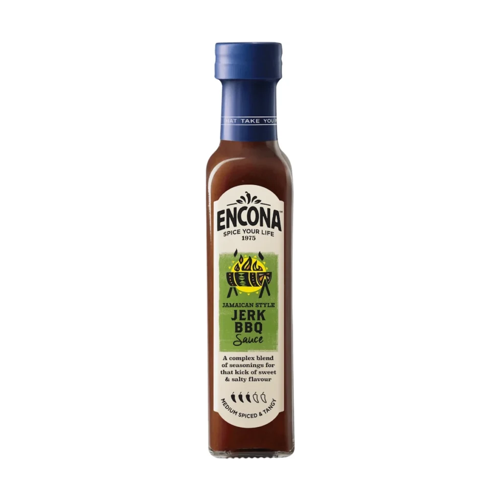 Encona Jamaican Jerk BBQ Sauce 6x142ml