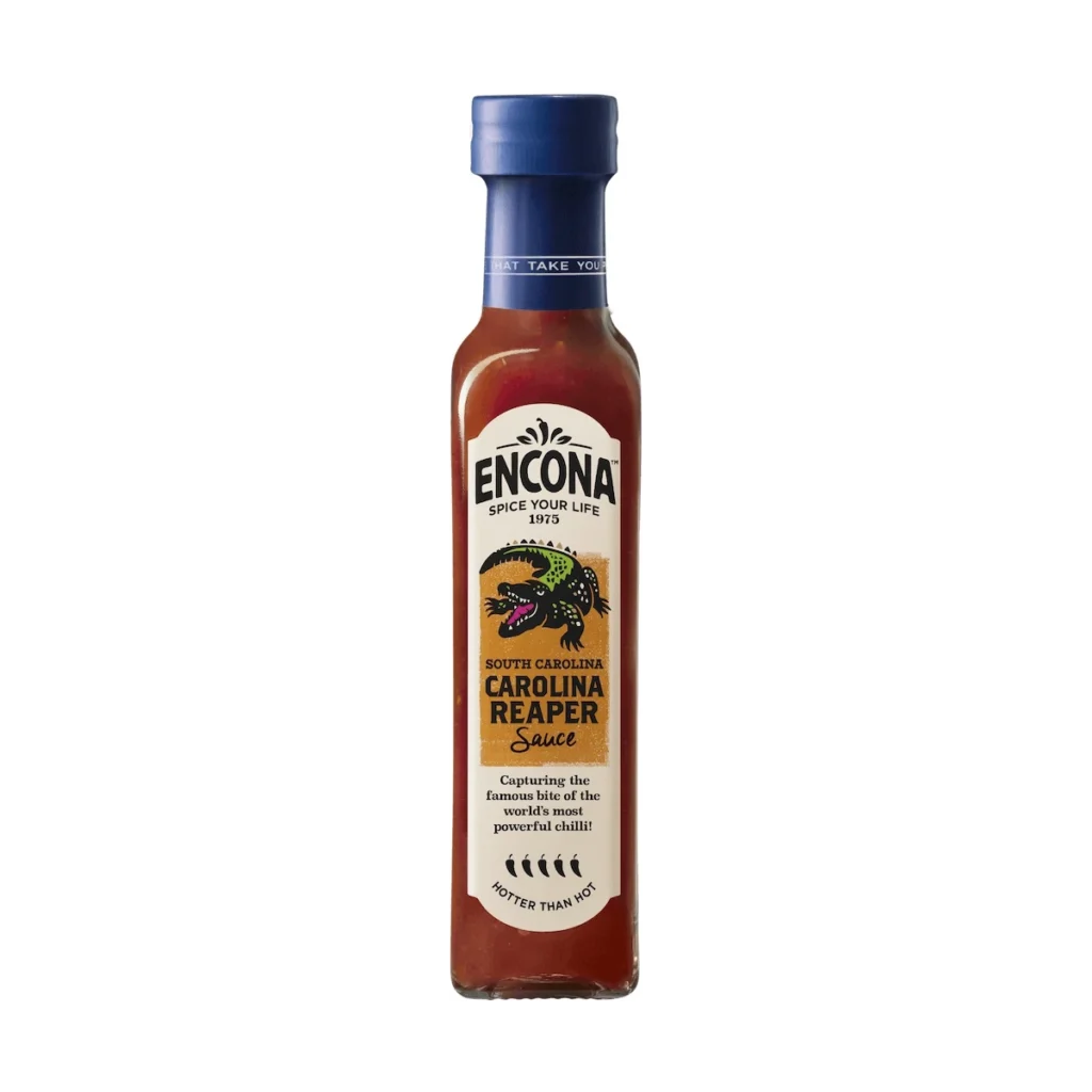 Encona Carolina Reaper Chili Sauce 6x142ml