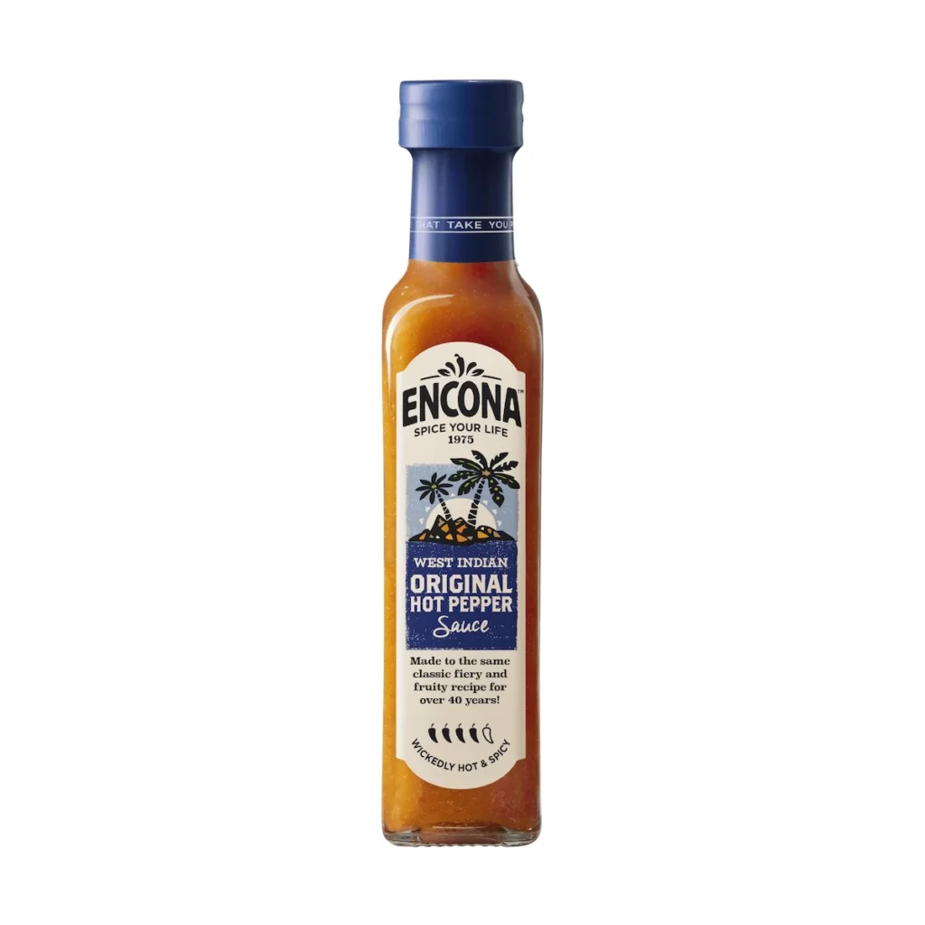 Encona Hot Pepper Sauce 6x142ml