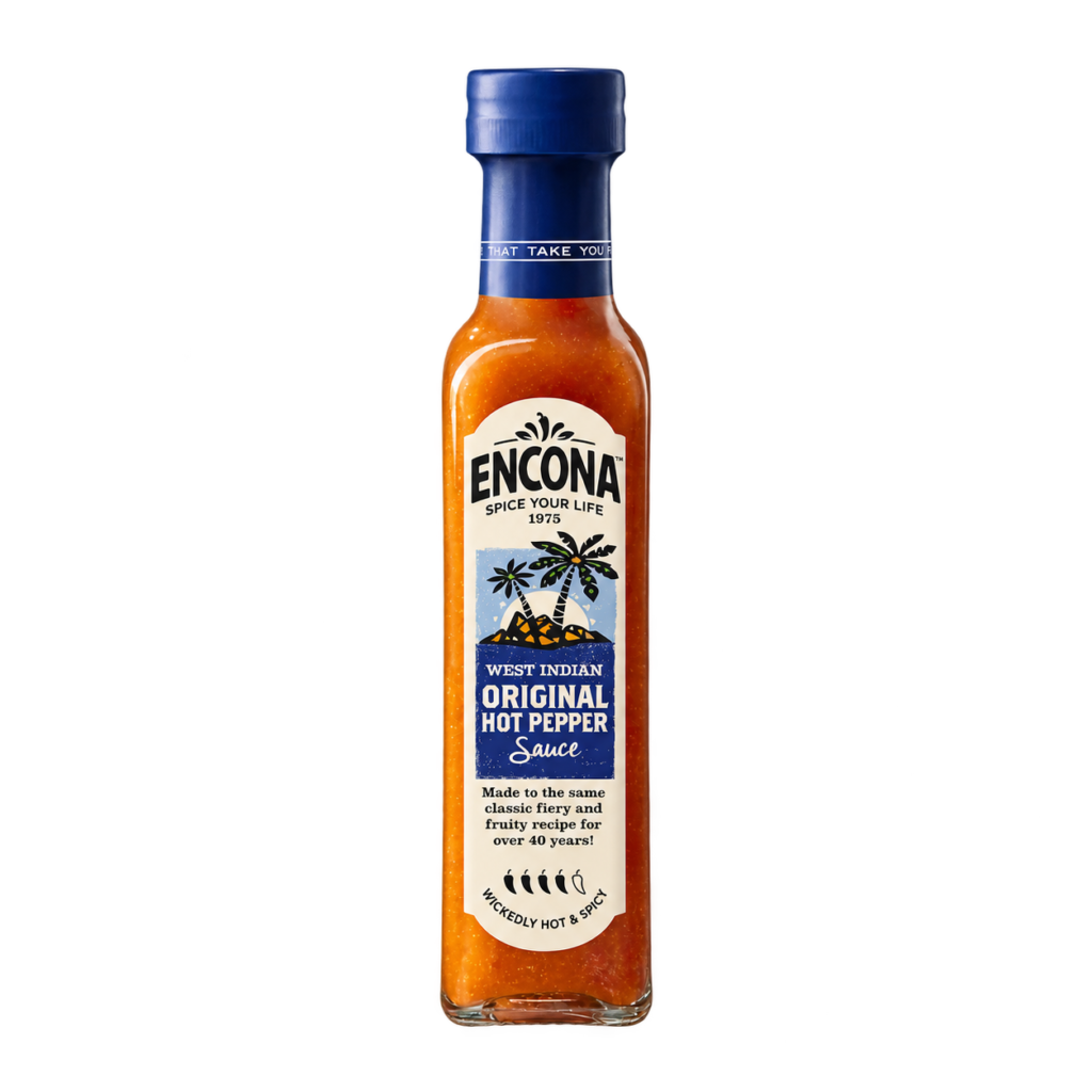 Encona Hot Pepper Sauce 6x142ml