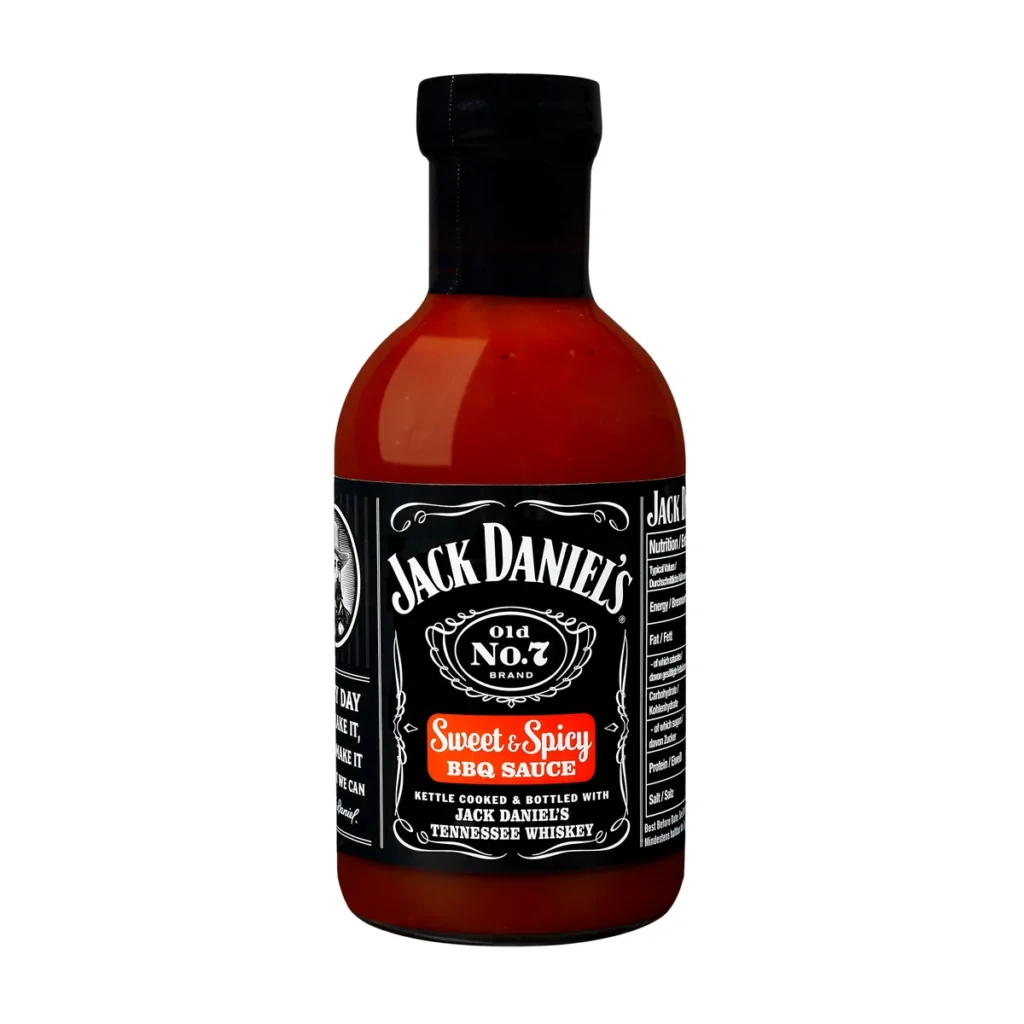 Jack Daniels BBQ Sauce Sweet and Spicy 6x473ml