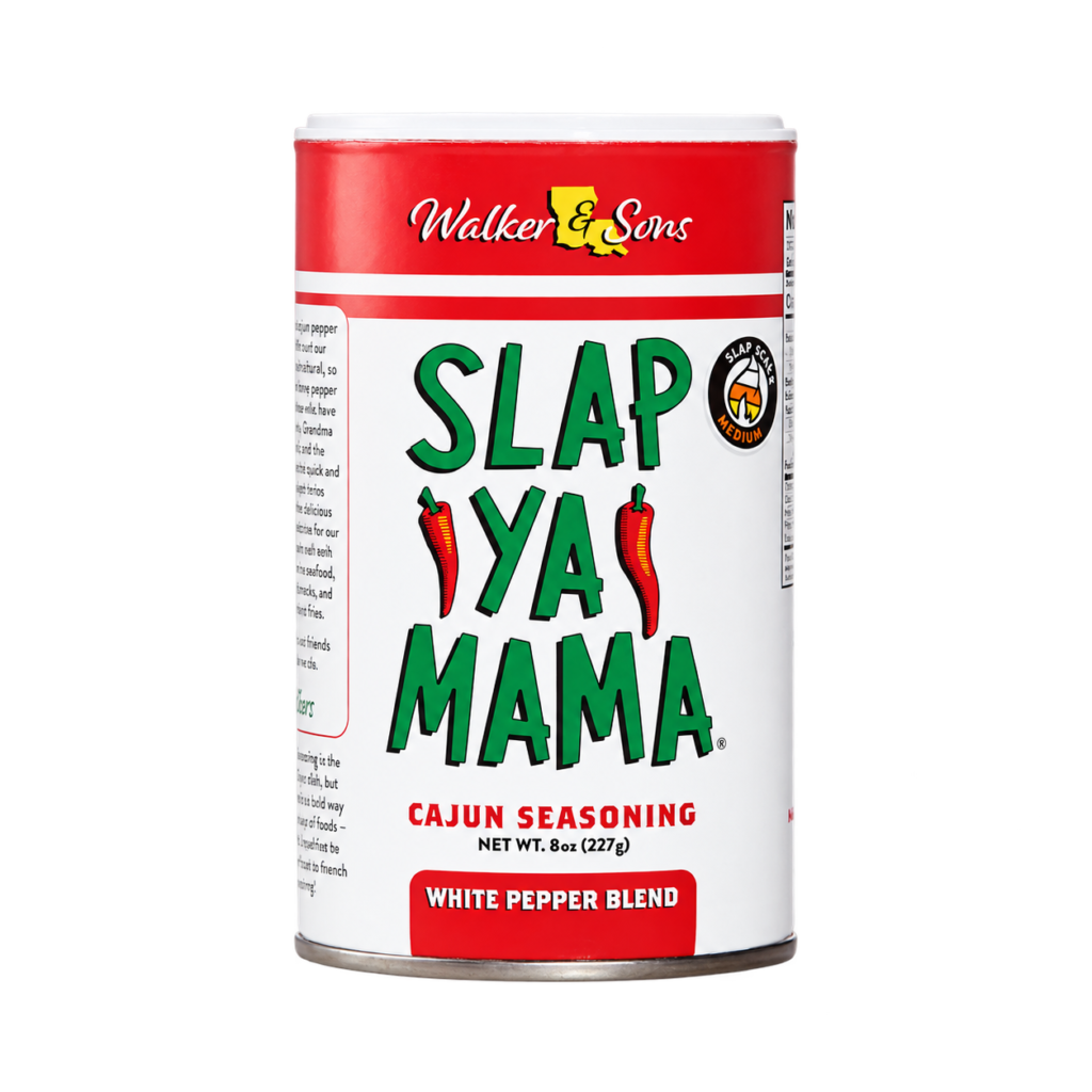 Slap Ya Mama Cajun Seasoning White Pepper 6x227g