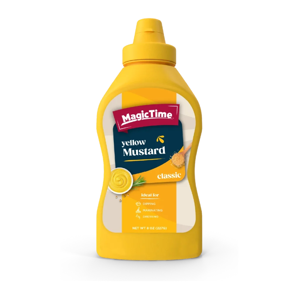 Magic Time Yellow Mustard 24x227g