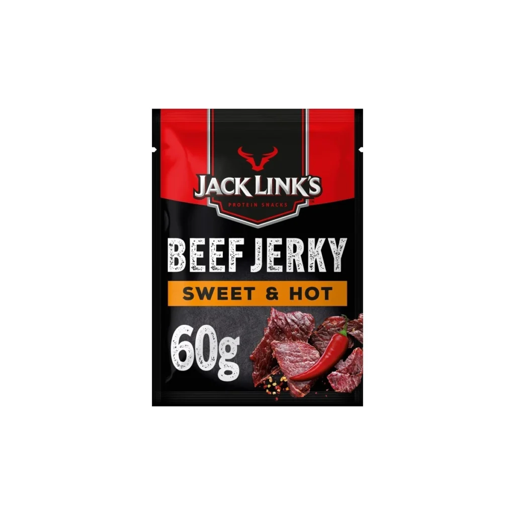 Jack Links Sweet & Hot Beef Jerkey 12x60g