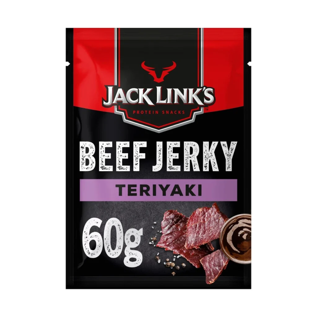 Jack Links Teriyaki Beef Jerkey 12x60g