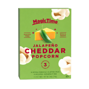 Magic Time Jalapeno Cheddar Popcorn 12x240g