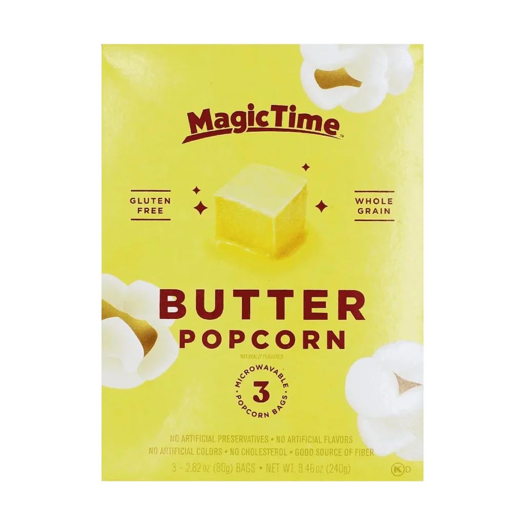Magictime Butter Popcorn 12x240g