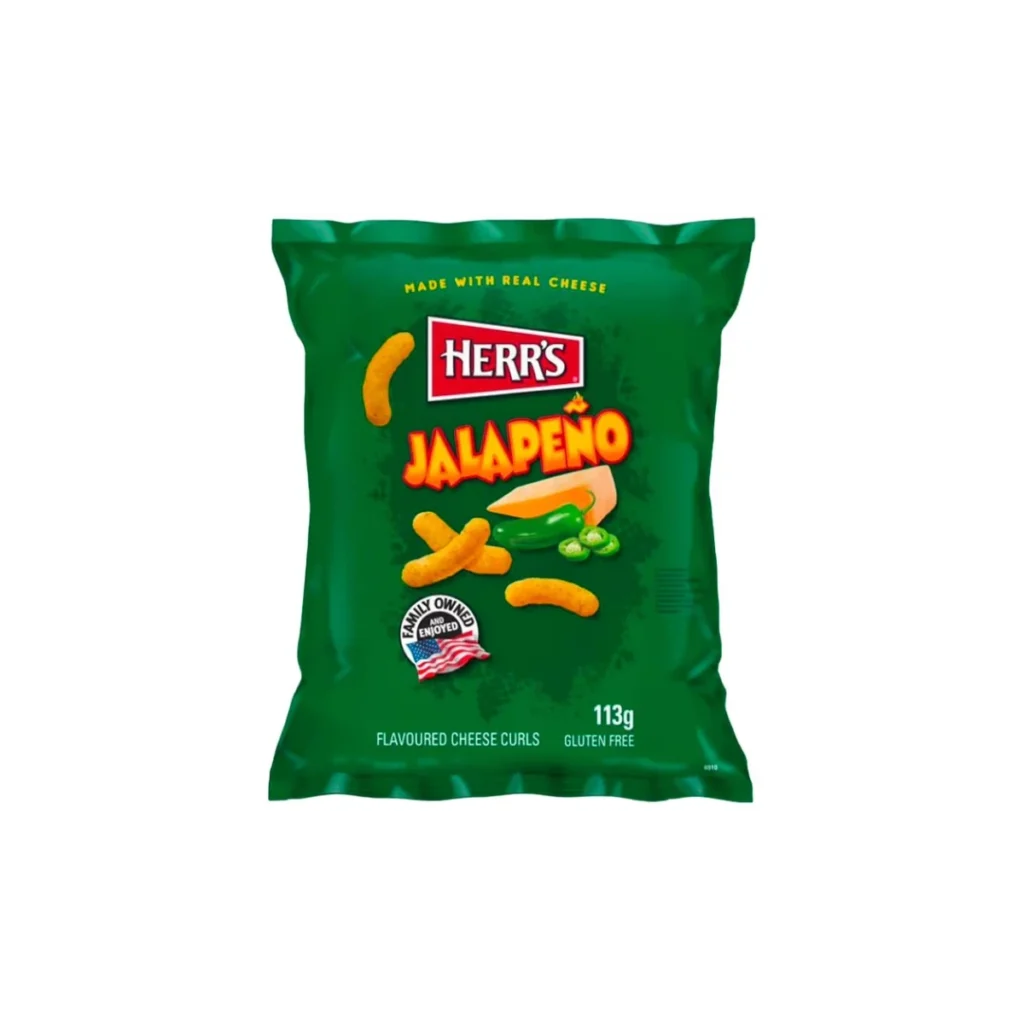 Herrs Jalapeno Curls 12x113g
