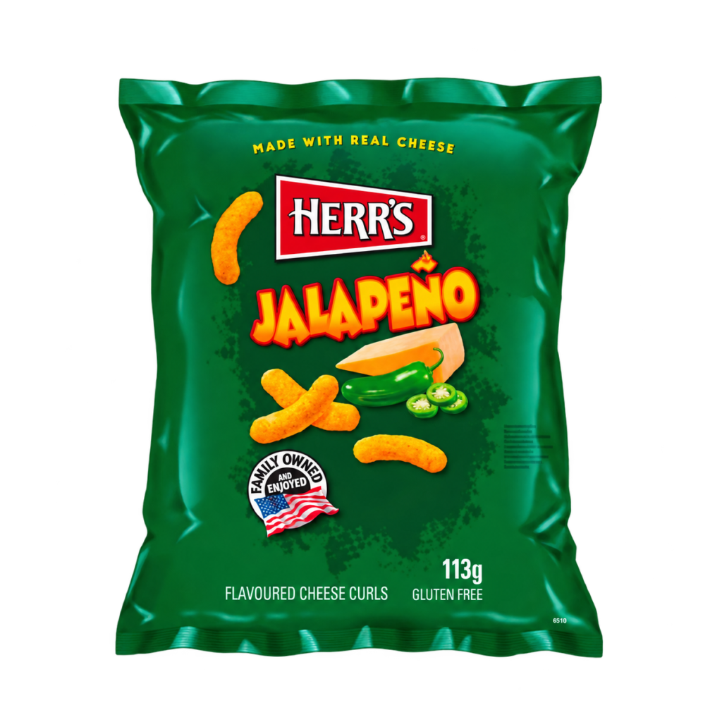 Herrs Jalapeno Curls 12x113g