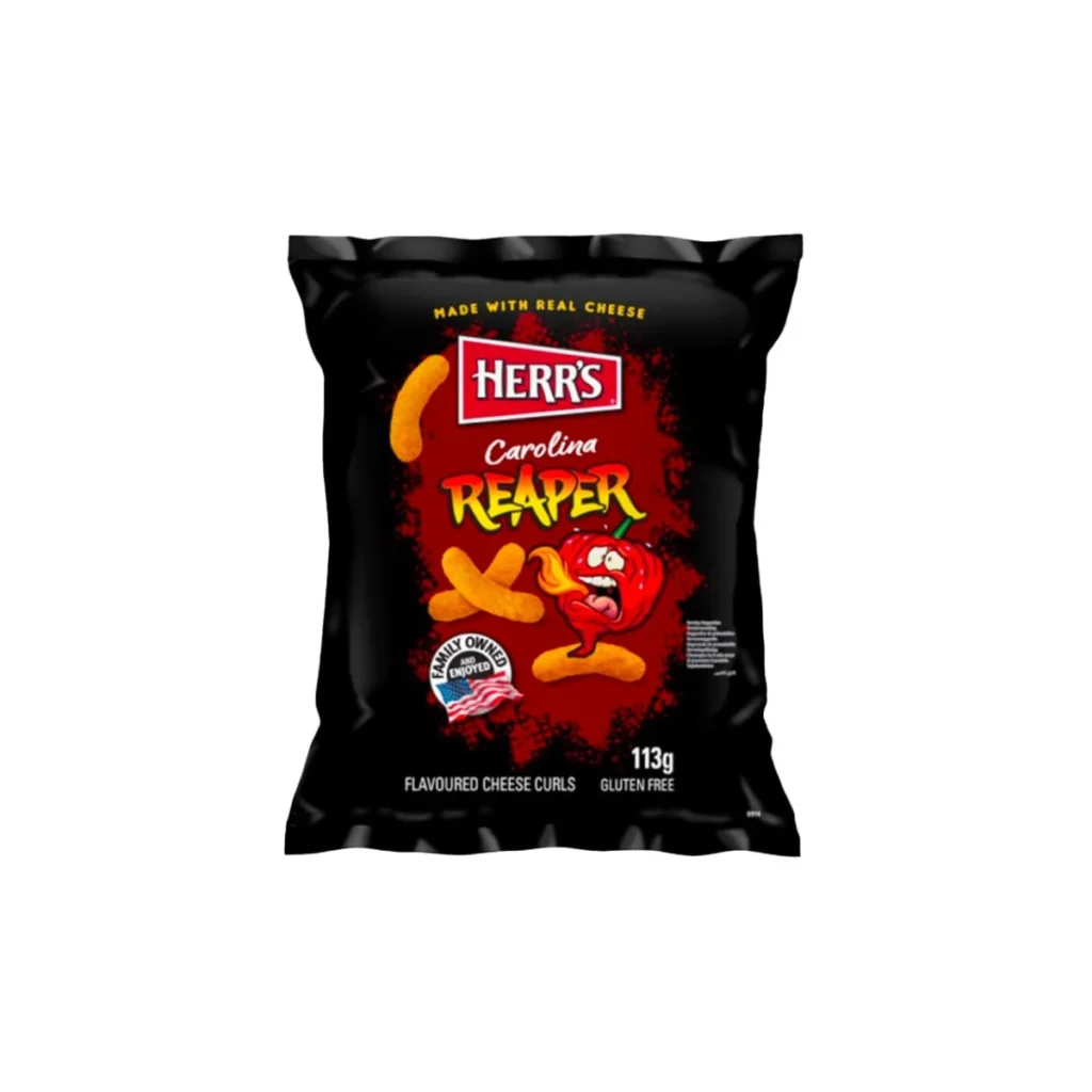 Herrs Carolina Reaper Curls 12x113g