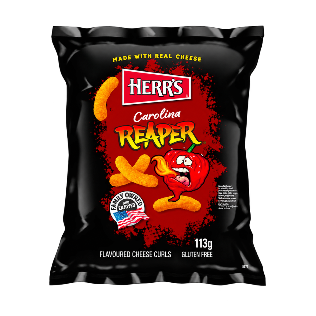 Herrs Carolina Reaper Curls 12x113g