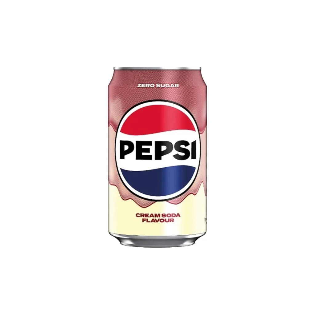 Pepsi Cream Soda Zero 24x330ml (2 kr pant)