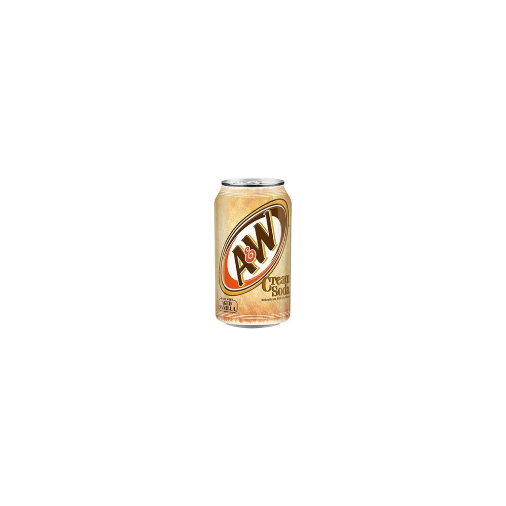 A&W Cream Soda 24x355ml