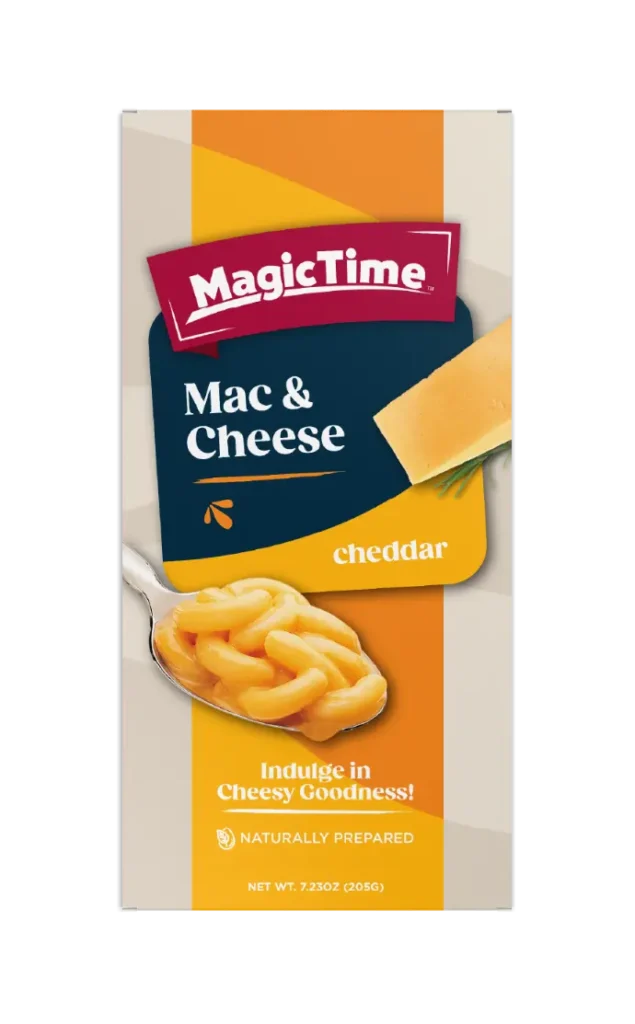 Magic Time Mac & Cheese Cheddar 12x205g