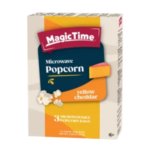Magic Time Yellow Cheddar Popcorn 12x240g